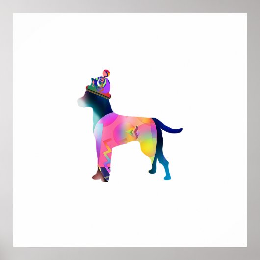 Poster Tout Décoré Modes pour Chiens (Devant)