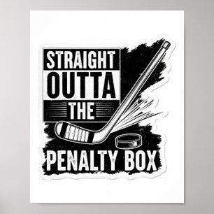 Poster Tout droit sorti du banc des pénalités Joueur de h