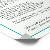 Poster Tout Elementalement 36x24 (Coin)