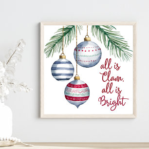 Poster Tout Est Calme Tout Est Lumineux Décorations De No