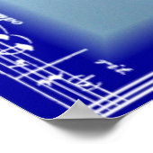 Poster Tout est musique (poème) (Coin)