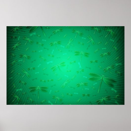 Poster Tout est plein de libellules (Devant)