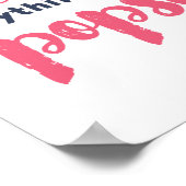 Poster Tout est Popsicle Funny Ice Cream Lover Puns (Coin)