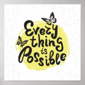 Poster Tout est possible (Devant)