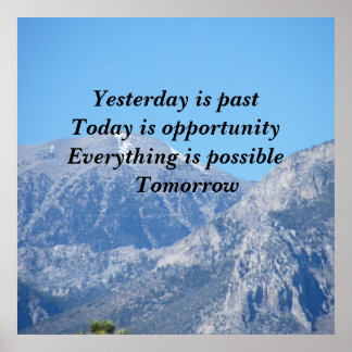 Poster Tout est possible Demain