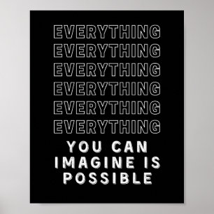Poster Tout Est Possible Motivation