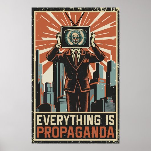 Poster Tout est Propagande (Devant)