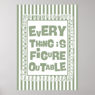 Poster Tout est réalisable