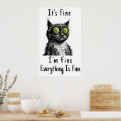 Poster Tout est très bien (Cuisine)