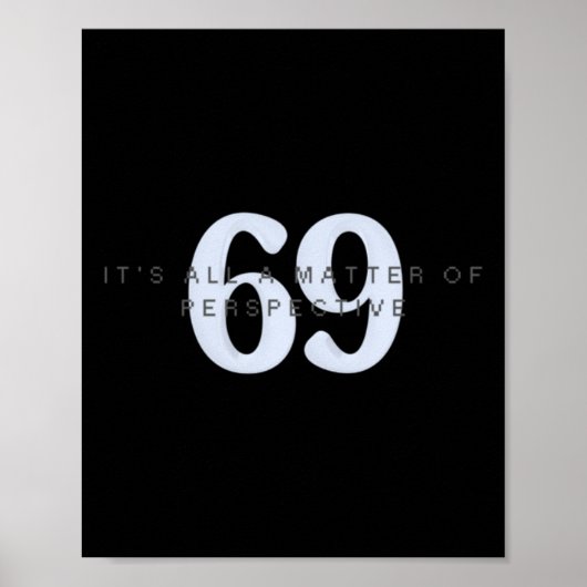 Poster Tout est une perspective 4 (Devant)