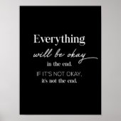 Poster tout ira bien (Devant)