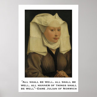 Poster Tout ira bien — Dame Julian de Norwich