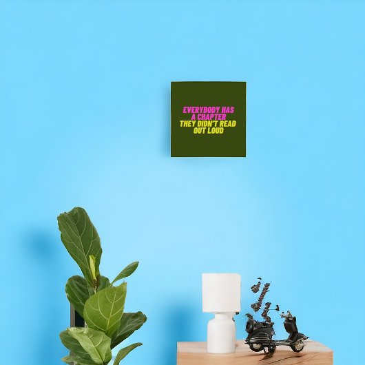 Poster Tout le monde a un chapitre qu'ils n'ont pas lu ha