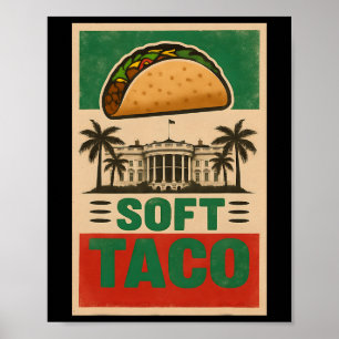 Poster Tout Le Monde Aime Les Tacos ! Allez Taco ! Soft T