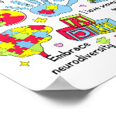 Poster Tout le monde communique différemment1 (Coin)