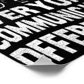Poster Tout le monde communique différemment Éducation sp (Coin)
