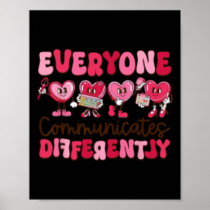 Poster Tout Le Monde Communique Différemment Une Éducatio
