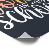 Poster Tout Le Monde Est Mon École D'Art À La Maison (Coin)