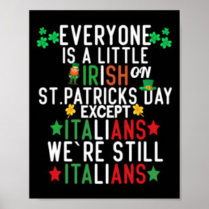 Poster Tout le monde est un peu irlandais à la Saint-Patr