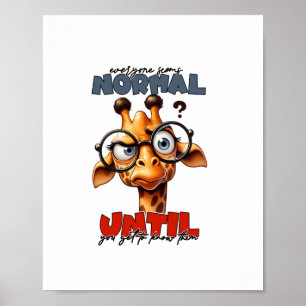 Poster Tout le monde semble normal jusqu'à ce que vous le