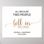 Poster Tout simplement parce que deux personnes se sont a (Devant)