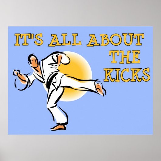 Poster Tout sur l'affiche Kicks Martial Arts (Devant)