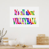 Poster Tout sur le volleyball (Cuisine)