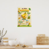 Poster Tout sur les bananes (Cuisine)