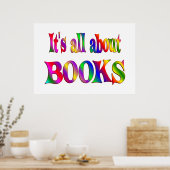 Poster Tout sur les livres (Cuisine)