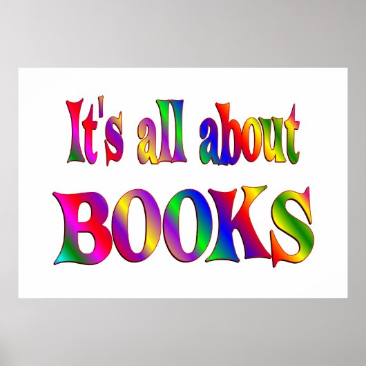 Poster Tout sur les livres (Devant)