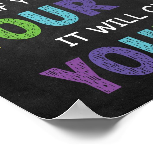 Poster Tout sur Perspective Classe Motivation (Coin)