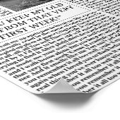 Poster Tout trop bien journal (Coin)