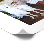 Poster Toute la boutique de mode blanche (Coin)