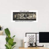 Poster Toute la scène mondiale (Bureau à domicile)