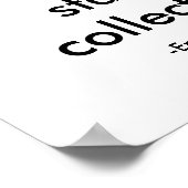 Poster Toute science est physique ou timbre.. (Coin)