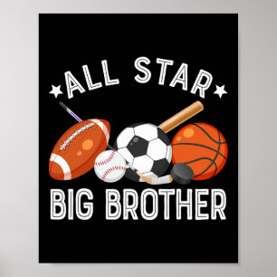 Poster Toutes étoiles Big Brother de l'anniversaire Sketl
