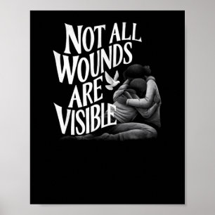 Poster Toutes les blessures ne sont pas la version de Vis