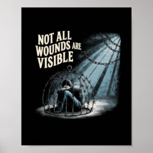 Poster Toutes les blessures ne sont pas visibles_la perso