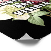 Poster Toutes les déficiences ne sont pas visibles Fibrom (Coin)