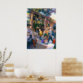 Poster Toutes les équipes Jujutsu Kaisen (Cuisine)