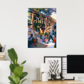 Poster Toutes les équipes Jujutsu Kaisen (Bureau à domicile)