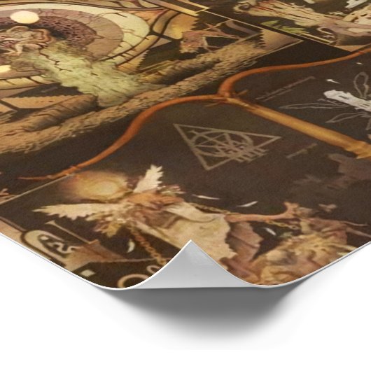 Poster Toutes Les Fertions Vildhjarta Masstaden Sous Vatt (Coin)