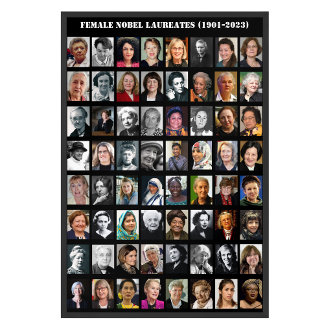 Poster Toutes les lauréates du Prix Nobel de 1901-2023