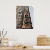 Poster Toutes les mains sur le pont (Cuisine)