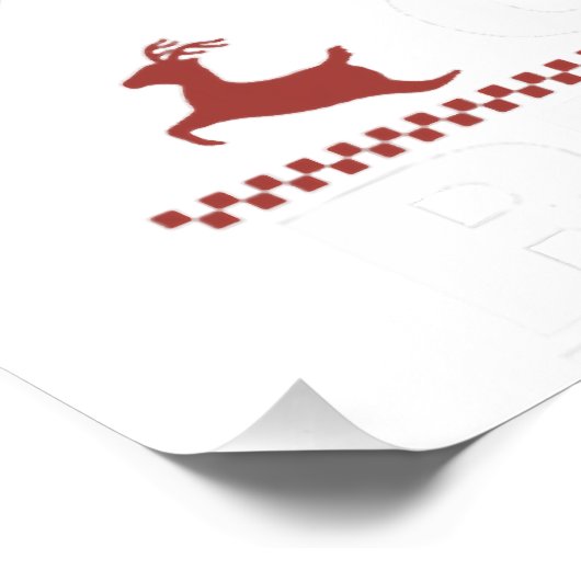 Poster Toutes Les Otter Reindeer Sweet noël Otters T (Coin)