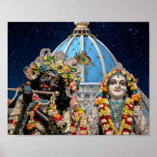 Poster TOVP/Radha Madhava 8 x 10 Imprimer