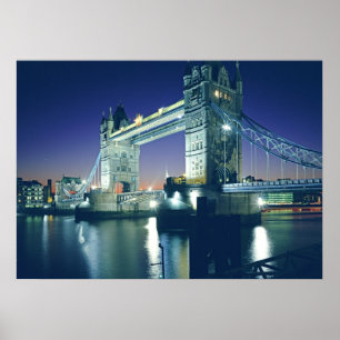 Poster Tower Bridge at Dusk