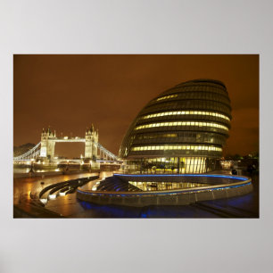 Poster Tower Bridge et Greater London Authority