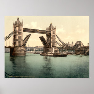 Poster Tower Bridge I, Londres, Angleterre