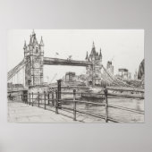 Poster Tower Bridge London 2006 (Devant)